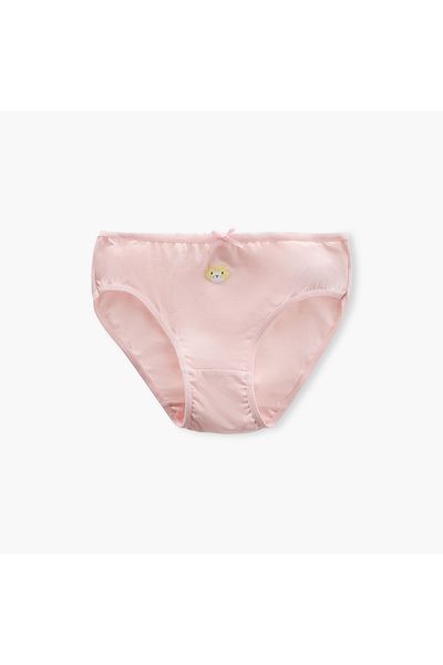 Juniors Printed Briefs with Elasticated Waistband - Set of 5