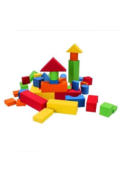 divendi-ro Joc de construcție cu 41 de piese din spumă, forme geometrice, mul...