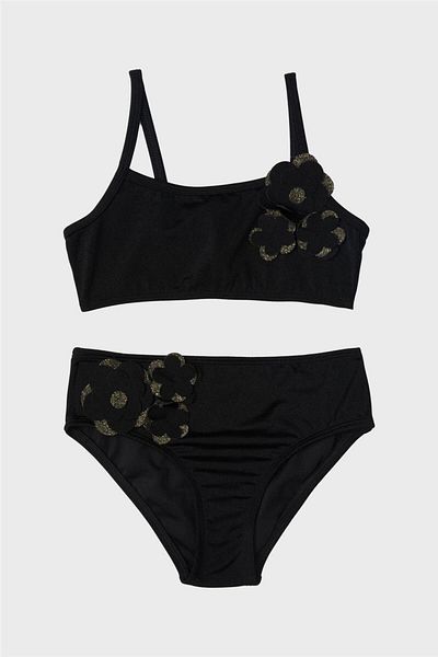 Tyess Girl Black Bikini