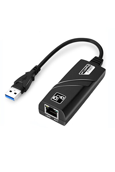 OEM USB 3.0 to Rj45 Lan Ethernet Network Adapter with Wire 10/100/1000Mbps RT...