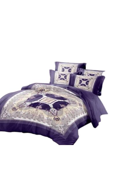 OEM Bed Linen Set, 6 Pieces, 2 Persons, 230x250cm, Finet, Elegance, Multicolor