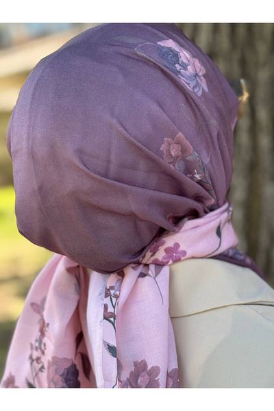 ALDIRA The Pashmina Viscose Fabric Is a Digital Pattern of 110 Grams