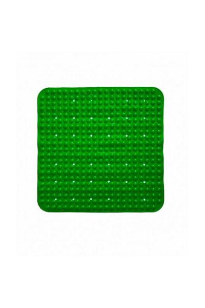 OEM Covor pentru baie PVC 52x52 cm Verde