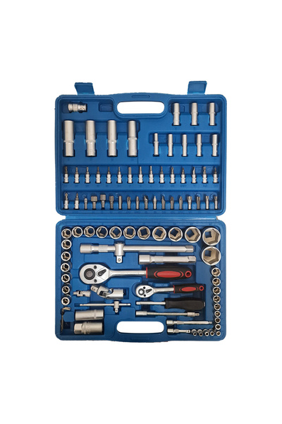 flores Trusa de scule profesionala multifunctionala, 94 piese, chrome-vanadium