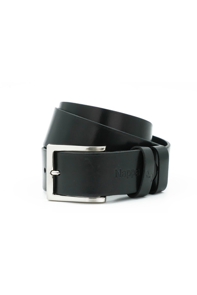 Tuna Nappa Genuine Antique Leather 4.00 cm Sports Men's Belt - Kmr251