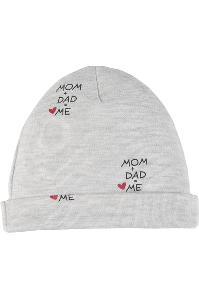 İdilbaby&Mamino Mom+Dad=Me 2-Piece Hat
