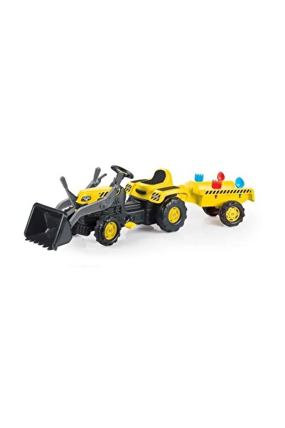 divendi-ro Tractor cu pedale pentru copii, Excavator, Remorcă și Accesorii, 3...