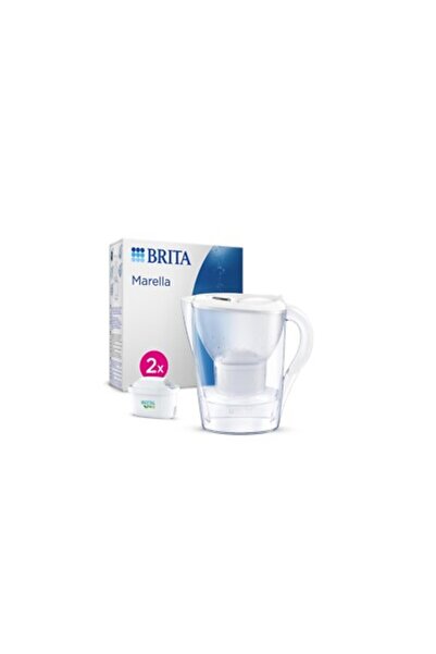 BRITA Cană filtrantă Marella Cool Water Jug 2.4l 2 filtre Maxtra Pro All-in-1, albă