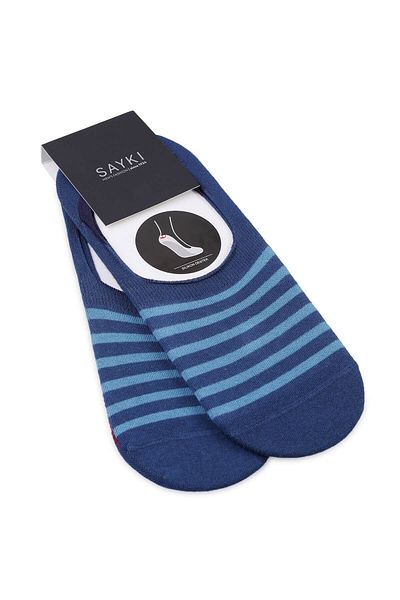 Hatemoğlu Red Patterned Cotton Double Ballerina Socks
