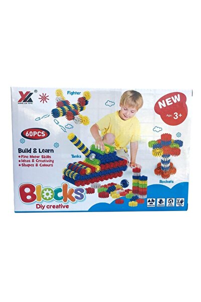 OEM Set pentru baieti de construit din plastic, 26x18cm, Multicolor