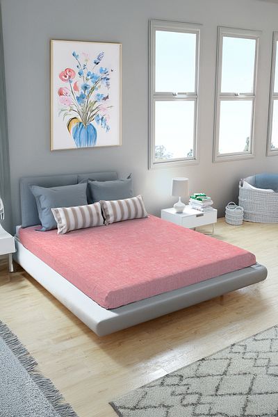 Arte Cotone Elastic Cotton Premium Sheet (Without Pillow) Single - Double / King Size