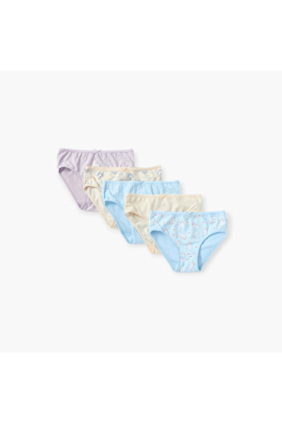 Juniors Printed Briefs - Set of 5