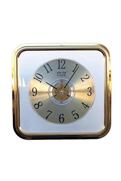 OEM Wall Clock, Transparent Background with Gold Frame, 29cm