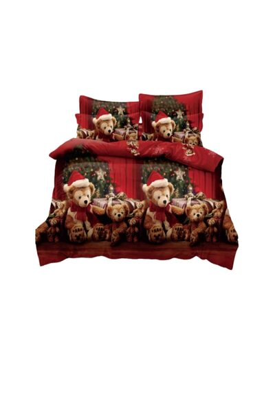 JOJO HOME Bedding set, Finet, 2 persons, 6 pieces, plush toys, 230x240cm