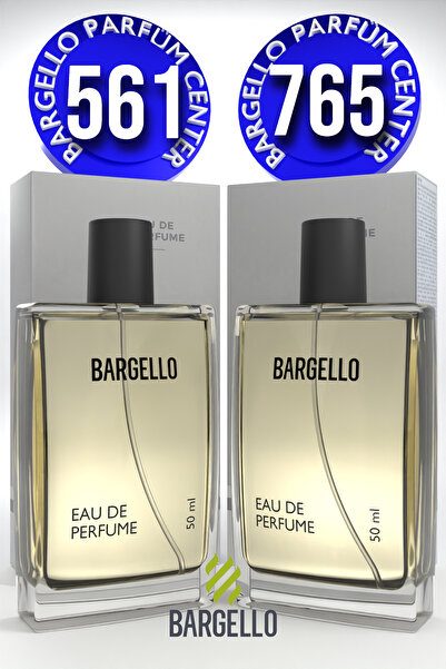 Bargello 561 Erkek 50 ml Parfüm Edp Fresh + 765 Woody Erkek Parfüm 50 Ml EDP