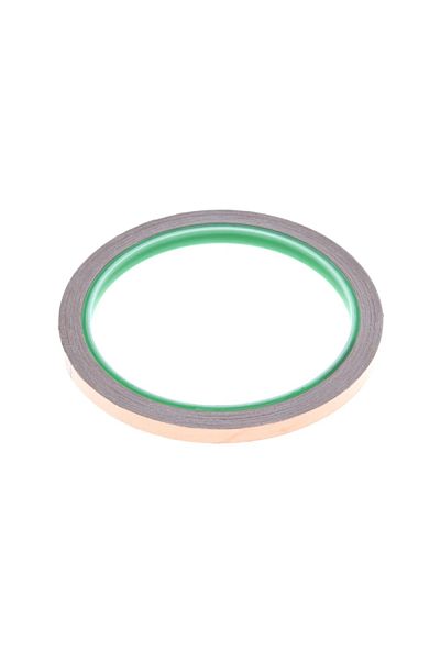 OEM Banda de cupru cu adeziv pe o parte, 6 mm x 10 m