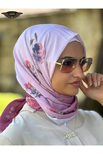 ALDIRA The Pashmina Viscose Fabric Is a Digital Pattern of 110 Grams