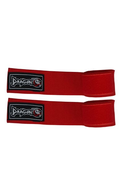 Dragondo 3.5 Meters Red Elastic Boxing Bandage Professional Transparent Mouthguard and Jump Rope Set