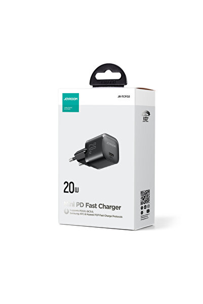 Joyroom Încărcător de telefon mini USB-C 20W PD JR-TCF02 - Negru