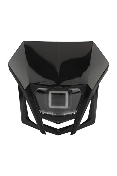 Choice3 مصباح أمامي LED أسود للدراجات النارية من موتروس، متوافق مع KTM وياماه...