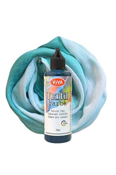 Viva Decor Fabric paint, washable, VIVA DECOR, 90 ml Dark Cyan