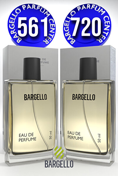 Bargello 561 Erkek 50 ml Parfüm Edp Fresh + 720 Woody Erkek Parfüm 50 Ml EDP