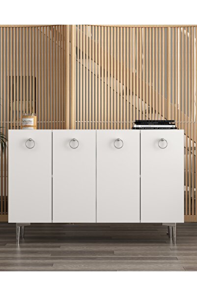 DEMONTE DECOR EFESDD (KM120) KONSOL BEYAZ-BEYAZ-GÜMÜŞ