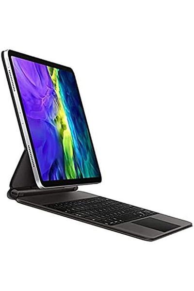 WIWU لوحة مفاتيح لاسلكية سحرية لجهاز iPad مقاس 10.9 بوصة/11 بوصة - أسود