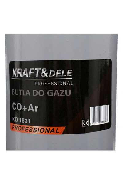 Kraft Butelie de gaz pentru Argon + CO2 8L – goala KraftProfesional
