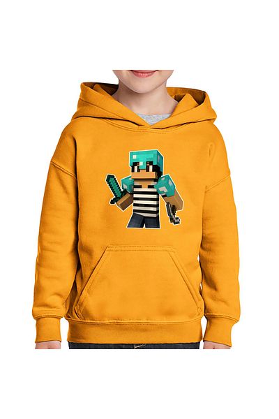 OEM Hanorac copii Minecraft Green Skin