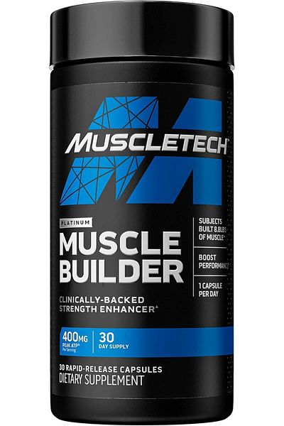 MT Muscletech Muscle Builder 30Ct 400g Servings 30