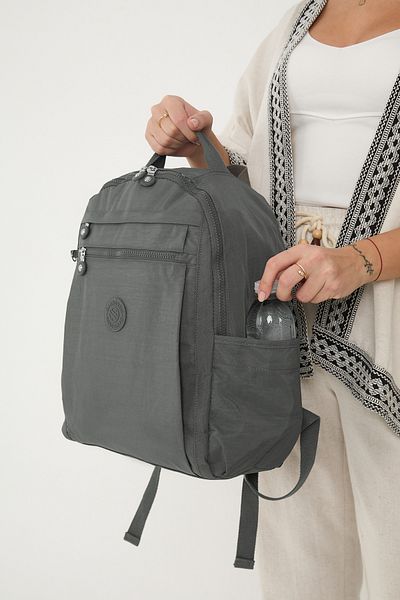 çkn sedat çakan çanta & fular & aksesuar Sudan Non-Impact Fabric Multi-Compartment Backpack (School, Laptop, Computer, Briefcase)3059