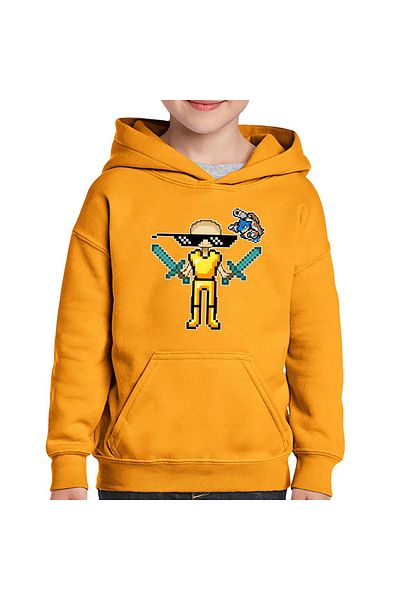 OEM Hanorac copii ThugLife Minecraft Gold Skin