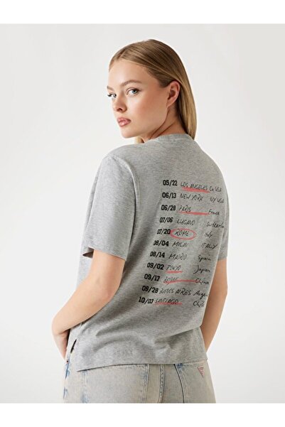 Guess Tour Women's Boxy Fit T-Shirt