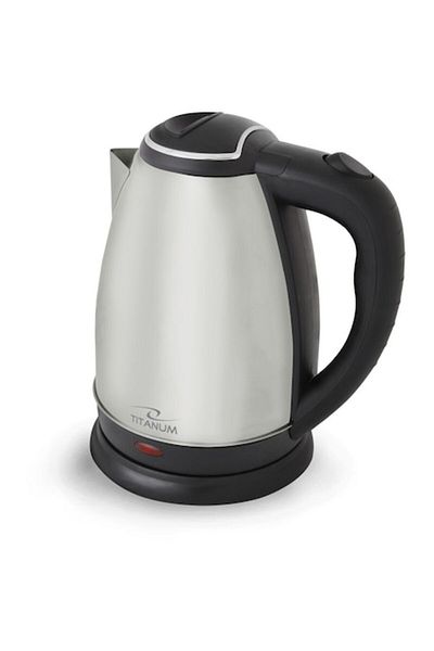Titanum Fierbător electric TKK001I 1,8L 1800W Oțel inoxidabil Gri metalizat