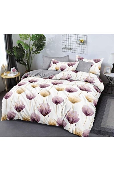 OEM Lenjerie de pat dublă, 6 piese, 2 persoane, 180x200cm, Finet, imprimeu la...