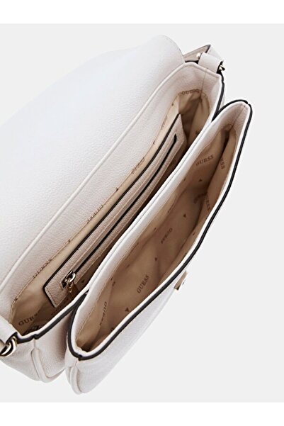 Guess Γυναικεία τσάντα χιαστί Calebra Beige HWBG9536021