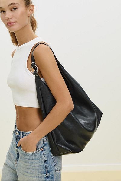 Stradivarius Shoulder bag with ring details