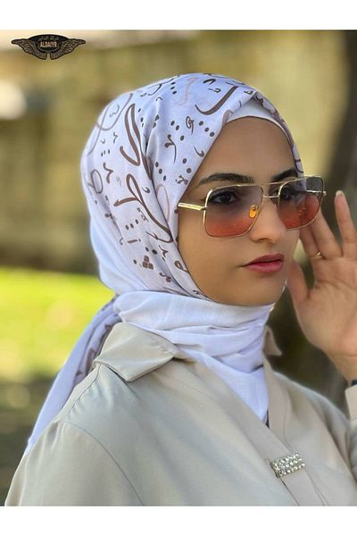 ALDIRA The Pashmina Viscose Fabric Is a Digital Pattern of 110 Grams