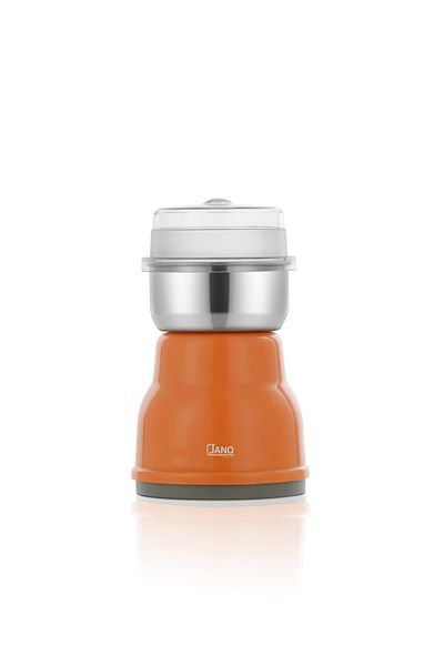 JANO Electric Coffee Grinder – 300w – 120g – Orange Color