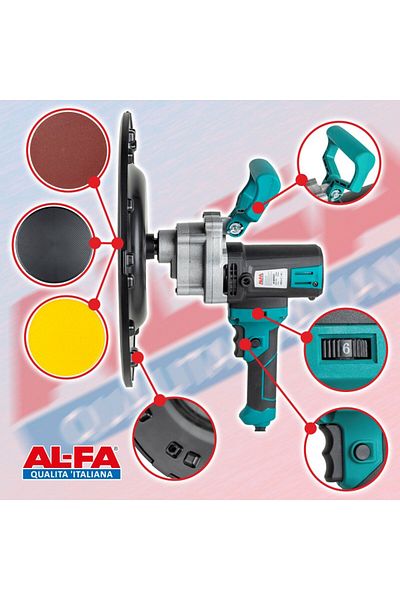 Alfa Drisca electrica pentru tencuieli, 2300W, ALWSW23