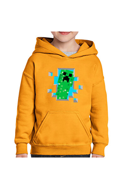 OEM Hanorac copii Creeper Blue Sky Minecraft