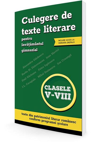 Editura Top Publishing Collection of literary texts for high school education