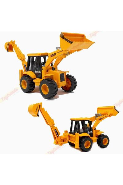 FEN TOYS Minitoy Scoop Dozer – Construction Vehicle |   Durable and Movable Parts