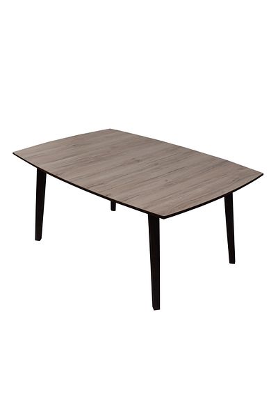 OEM Coffee table with beech wood legs, cappuccino color, model MO7002