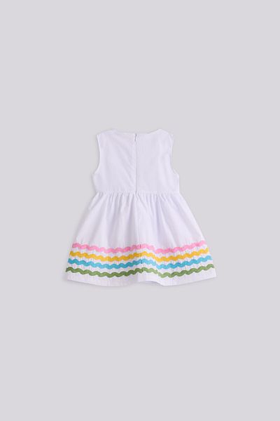GB Baby Baby Girl White Dress