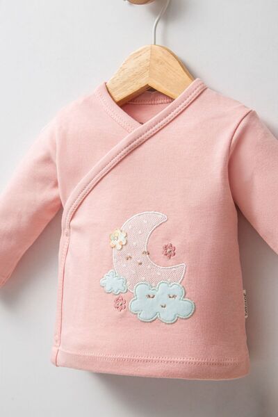 Bebitof My Baby Kumsal % 100 Coton 10 Lu Hastane Çıkışı Yeni Sevimli Aybalam Desenli 10123