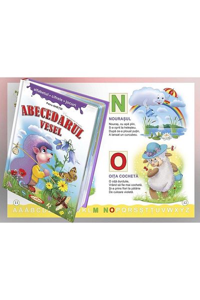 Editura Casa Povestilor The cheerful alphabet. The alphabet. Numbers. Games, Petr