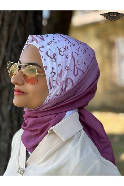 ALDIRA The Pashmina Viscose Fabric Is a Digital Pattern of 110 Grams