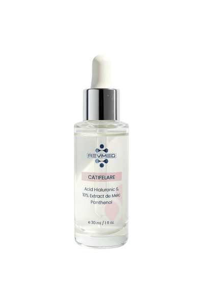 Revmed Ser de fata cu extract de Melc si Acid Hialuronic, pentru catifelare & confort, Snail Elixir Serum